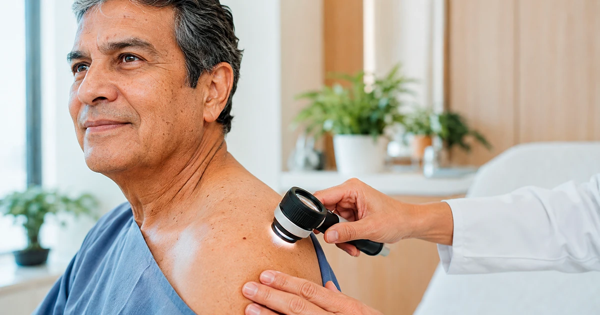 Imagem ilustrativa de atendimento em Dermatologia